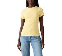 Levi's Damen Essential Hm Ss Tee T-Shirt, Mood Yellow, M