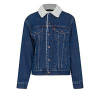 Levis Jeansjacke Ex-Boyfriend mit flauschigem Sherpa M Comfort Fit