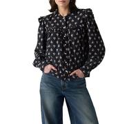 Levi's Damen Gianna Ls Blouse Bluse, Yulia Floral V4 Dark, M