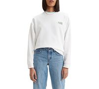 Levi's Damen Graphic Salinas Crew Sweatshirt, Crew Mini Bw Hits Bright White, XS
