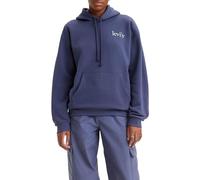 Levi's Damen Graphic Salinas Hoodie Kapuzenpullover, Floral Peace Sign Crown Blue, M
