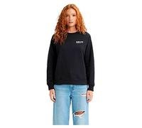 Levi's Damen Graphic Standard Crewneck Pullover Sweatshirt, Batwing Iridescent Caviar, S
