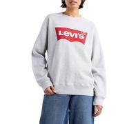 Levi's Damen Graphic Standard Crewneck Pullover Sweatshirt, Grey Heather, S