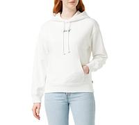 Levi's Damen Graphic Standard Hooded Sweatshirt Hoodie, Baby Shimmer Batwing White +, M