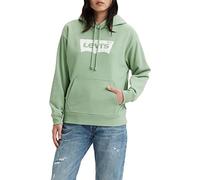 Levi's Damen Graphic Standard Hooded Sweatshirt Hoodie, Batwing Granite Green, XS