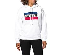 Levi's Damen Graphic Standard Hoodie, Sportswear 2.1 White +, S