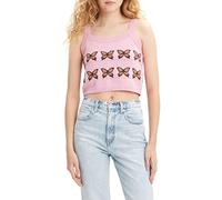Levi's Damen Heaven Sweater Tank Top, Butterflies Pink, S