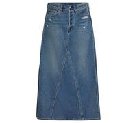 Jeansrock LEVI'S "ICONIC LONG SKIRT", Damen, Gr. 32, verified vintage ski, Denim/Jeans, Obermaterial: 100% Baumwolle, casual, A-Linie knöchellang, Röcke, im Five-Pocket Style (77585855-32) verified vi