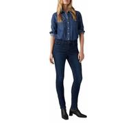 Levi's® 300 Jeans im 5-Pocket Design Modell 'SHAPING SKINNY' in Dunkelblau, Größe 29/30