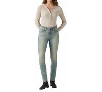Skinny-fit-Jeans LEVI'S, Damen, Gr. 31, Länge 32, blau (good find), Denim/Jeans, Obermaterial: 81% Baumwolle, 18% Polyester, 1% Elasthan, skinny fit lang, Jeans, mit hohem Bund (75453065-31) good find