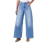 Levi's 728 Wide Leg Jeans in mittelblauer Waschung W24 / L32 Wide Fit