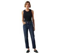 Levi's Damen Jeanshose 501 Crop High Rise, Straight Fit, Blau (Apply Now), W31/L30