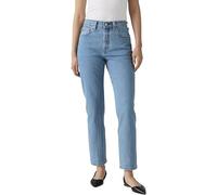 Levi's Damen Jeanshose 501 Crop High Rise, Straight Fit, Blau (Great Story), W27/L28