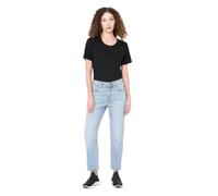 Levi's Damen Jeanshose 501 Crop High Rise, Straight Fit, Blau (No Rush), W30/L30