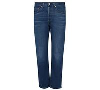 Levi's Damen Jeanshose 501 Crop High Rise, Straight Fit, Blau (Salsa Charleston Outlastd), W29/L26