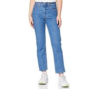 Levi's Damen Jeanshose 501 Crop High Rise, Straight Fit, Blau (Sansome Breeze Stone), W26/L26