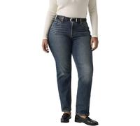 Levi's Damen Jeanshose 501 Curve High Rise, Straight Fit, Blau (Cold Summer), W30/L30