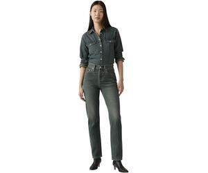 Levi's Damen Jeanshose 501 High Rise, Straight Fit