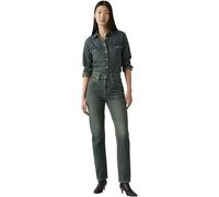 Levi's Damen Jeanshose 501 High Rise, Straight Fit, Blau (Verdant Ventures), W31/L30