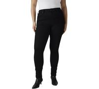 Levi's Damen Jeanshose 721 mit Stretch-Anteil, Skinny Fit, Schwarz (Midnight Gaze), W30/L32