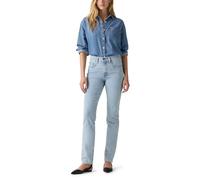 Levi's Damen Jeanshose 724 mit Stretch-Anteil, Straight Fit, Blau (Siren Singer), W25/L32
