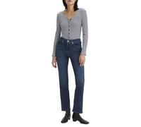 Levi's Damen Jeanshose Classic Mid Rise, Straight Fit, Lapis Dark Horse, W28/L32