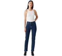Levi's Damen Jeanshose Tailored 724 High Rise, Straight Fit, Blau (Seams to Work), W30/L32
