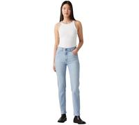 Levi's Damen Jeanshose Tailored 724 High Rise, Straight Fit, Blau (Tall Glass of Water), W30/L32