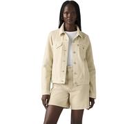 Levi's Damen Jeansjacke Original Trucker aus Baumwolle, Slim Fit, Beige (Spacey Brown Rice Tr), L