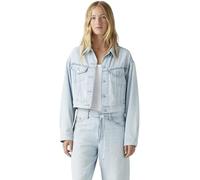 Levi's Damen Jeansjacke Shrunken 90s Trucker mit Pattentaschen, Relaxed Fit