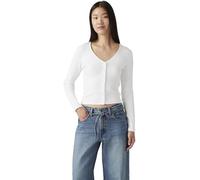 Levi's Damen Langarmshirt Muse mit V-Ausschnitt, Slim Fit