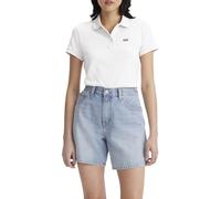 Levi's Poloshirt Housemark Slim Herren Weiß XS – Piqué, 95% Baumwolle/5% Elasthan