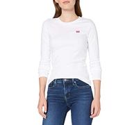 Levi's Damen Long-Sleeve Baby Tee White + L