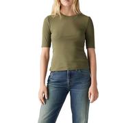 Levi's Damen Luca Slim Tee T-Shirt, Ivy Green Rib, M
