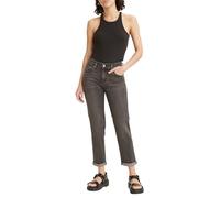 Levi's® 300 Boyfriend Fit Jeans mit Viskose-Anteil in Anthrazit, Größe 26/27