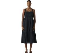 Levi's Damen Mimi Midikleid aus Baumwolle, A-Linie, Schwarz (Anthracite Night), L