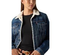 Jeansjacke LEVI'S "SHERPA TRUCKER" Gr. XL (42), blau (that new new) Damen Jacken Jeansjacken (49871841-XL)