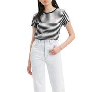 Levi's Damen Perfect Tee Raita Stripe Caviar XS