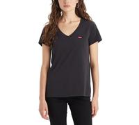 Levi's T-Shirt The Perfect V-Neck Kurzarm Regular Fit Damen Schwarz XL