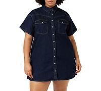 Levi's Damen Pl Elowen Western Dress Z3339 Indigo Kleid, Z3341 Indigo Stonewash, 3XL EU