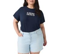 Levi's Damen Pl Perfect Tee T-Shirt (1er Pack)