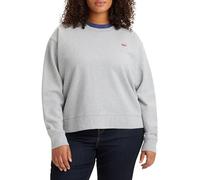 Levi's Damen Pl Standard Swtshrt Starstruck Hea Crewneck Non Graphics, Pl Standard Crew Swtshrt Starstruck Heather Grey, XXL EU