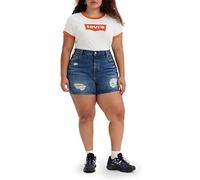 Levi's Damen Plus Size 501® High Rise Shorts Denim Shorts,Broken Midnight Plus,22W