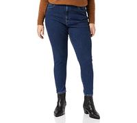 Levi's Damen Plus Size Mile High Super Skinny Jeans, Dark Indigo-Worn IN, 24 Regular