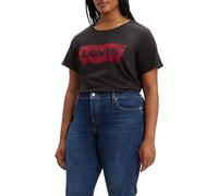 Levi's Damen Plus Size Perfect Tee T-Shirt, Stonewashed Black, 1XL
