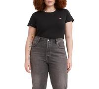 Levi's Damen Plus Size SS Baby Tee T-Shirt, Caviar, 3XL