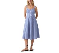 Levi's Damen Ravina Midikleid Annika Stripe Nautical Blue Blue M