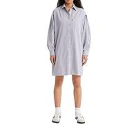 Levi's Damen Rhea Shirt Kleid, Seraphina Stripe Crown Blue, L