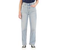 Levi's Damen Ribcage Straight Ankle Dark Indigo-Flat Finish, Cool Blue Popsicle, 29W / 29L