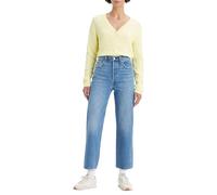 Levi's Damen Ribcage Straight Ankle Jeans,Dance Around,29W / 27L